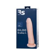 Фаллоимитатор RS Silicone Bradley C, телесный, 18,5 см
