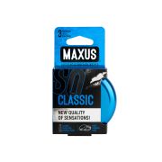 ПРЕЗЕРВАТИВЫ MAXUS КЛАССИЧЕСКИЕ В ЖЕЛЕЗНОМ КЕЙСЕ № 3, 18 СМ