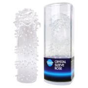 Насадка закрытая CRYSTAL SLEEVE ROSE в форме розы