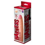 Насадка для страпона HARNESS с коннектором RED LINE L 185 мм, D 38 мм