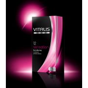 ПРЕЗЕРВАТИВЫ VITALIS, PREMIUM, 18 СМ, 5,3 СМ, 12 ШТ. в ассортименте