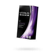 Презервативы Vitalis, premium, ультрапрочные, 18 см, 5,3 см