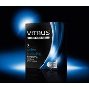 Презервативы Vitalis, premium, охлаждающий, 18 см, 5,3 см