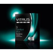 Презервативы Vitalis, premium, comfort plus, анатомические, 18 см, 5,3 см