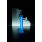 Фаллоимитатор, светящийся в темноте, Beyond by Toyfa, силикон, прозрачный, 20 см