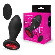 ВТУЛКА С ВИБРАЦИЕЙ, 10 режимов вибрации, L 90 мм D 35 мм, чёрная