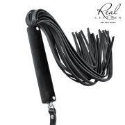 ПЛЕТЬ NOTABU REAL LEATHER кожа, цвет чёрный