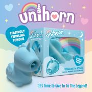 Вибромассажер Unihorn со стимуляцией язычком