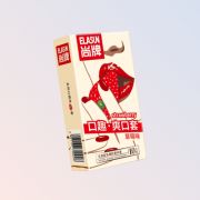 Презервативы Elausan Strawberry с клубничным вкусом 10 шт.