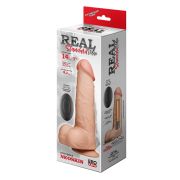 Вибромассажёр REAL Standard 3 на присоске с пультом д/у