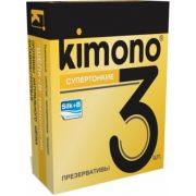 ПРЕЗЕРВАТИВЫ KIMONO  3 шт. а ассортименте
