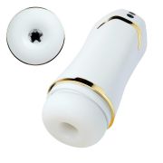 МАСТУРБАТОР С ВИБРАЦИЕЙ вес 614 г, 10 режимов вибрации, 3 режима вакуума