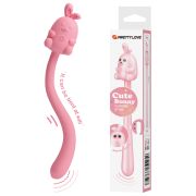 Универсальный гибкий вибратор Pretty Love Cute Bunny