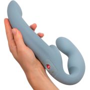 Анатомический безремневой страпон FF SHARE VIBE PRO