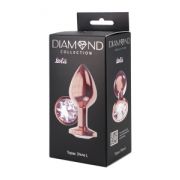АНАЛЬНАЯ ПРОБКА DIAMOND S РОЗОВОЕ ЗОЛОТО