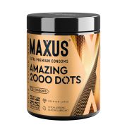 Презервативы MAXUS  Amazing, точечные. 2000 точек