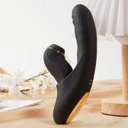 Вибратор-пульсатор со съемным вакуумным стимулятором Fatima BeYourLover c приложением