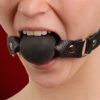 Кляп с Шариком,  изготовленным из латекса.