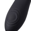 Двусторонний интимный массажер WANAME D-SPLASH Surge, силикон, черный, 22,5 см