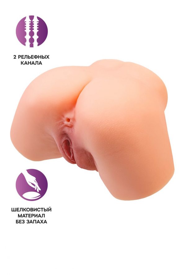 Мастурбатор Helen, полуторс с 2 любовными входами