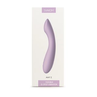 Amy 2 Lilac Вибростимулятор со встроенным аккумулятором
