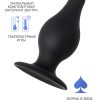 АНАЛЬНАЯ ВТУЛКА EROTIST SPADE L - ЧЁРНЫЙ, 11 СМ