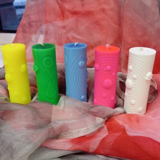 Набор свечей Wax Play Галактика 5 шт., ручная работа, 95 г*5