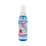 Очищающий спрей CLEAR TOYS STRAWBERRY с антимикробным эффектом 100 мл — клубничный тойклинер для моментальной гигиены секс-игрушек и кожи! — изображение 2