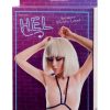 СТРЕП H.E.L. ROXIE, ТЕКСТИЛЬ, ЧЕРНЫЙ, OS