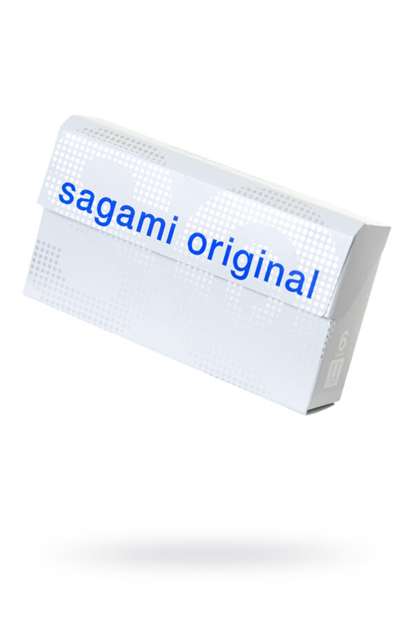 ПРЕЗЕРВАТИВЫ SAGAMI, ORIGINAL QUICK 0.02, ПОЛИУРЕТАН, 17 СМ, 5,5 СМ, 6 ШТ