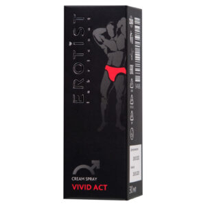 КРЕМ-СПРЕЙ EROTIST VIVID ACT, ДЛЯ МУЖЧИН, ДЛЯ ПОВЫШЕНИЯ ПОТЕНЦИИ И УЛУЧШЕНИЯ ЭРЕКЦИИ, 30МЛ