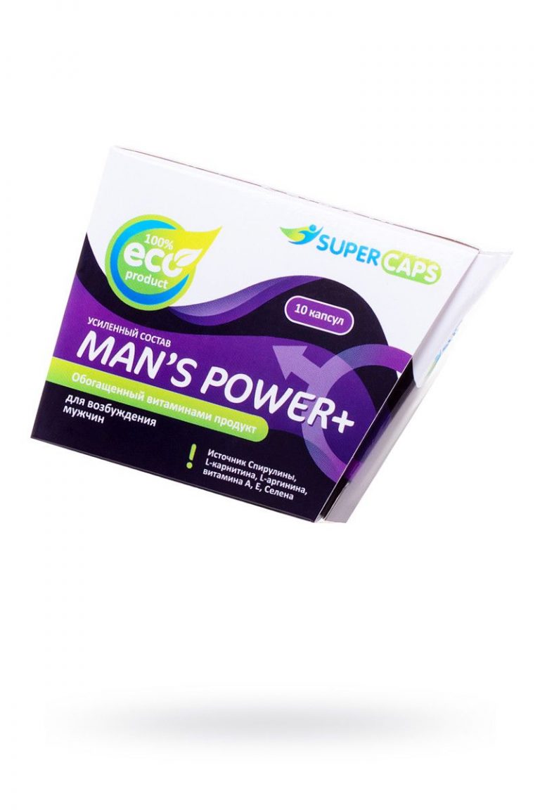 Man's Power плюс - возбуждающее средство для мужчин, 10 шт.