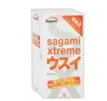 Презервативы латексные ультратонкие Sagami Xtreme Superthin 0.04 мм, 15 шт. — изображение 3