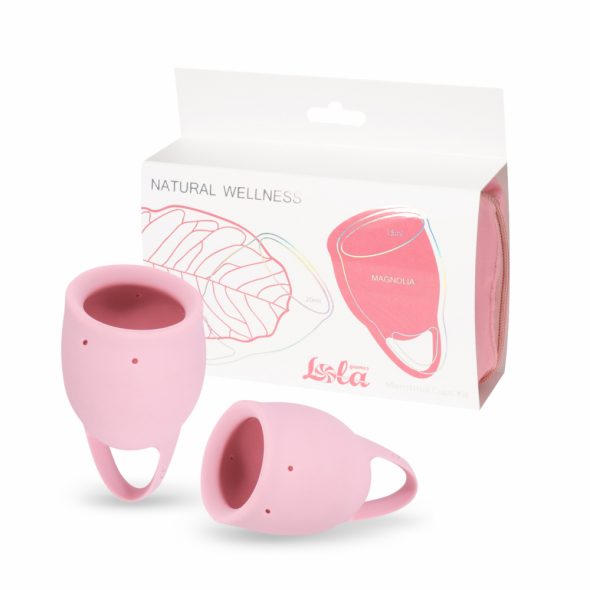 Natural Wellness Magnolia light pink - набор менструальных чаш, 2 шт.