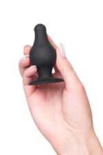 АНАЛЬНАЯ ВТУЛКА EROTIST SPADE S, САЙЛЕКСПАН, ЧЁРНЫЙ, 8 СМ — изображение 3