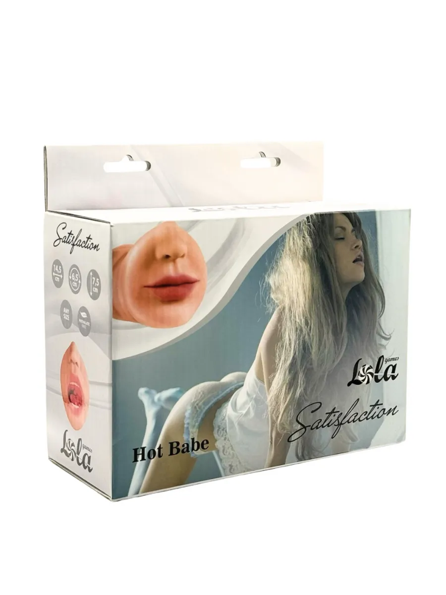 9 Мастурбатор Satisfaction "Hot Babe" — эластичная вагина Lola Toys для взрывных оргазмов с реалистичным рельефом! — изображение 1