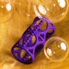НАСАДКА НА ПЕНИС TOYFA A-TOYS , СИЛИКОН, ФИОЛЕТОВЫЙ, 7,5 СМ