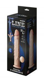 Фаллоимитатор на присоске F LINE L 216 мм D 45 мм