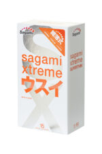 ПРЕЗЕРВАТИВЫ ЛАТЕКСНЫЕ SAGAMI XTREME 0.04 мм №15