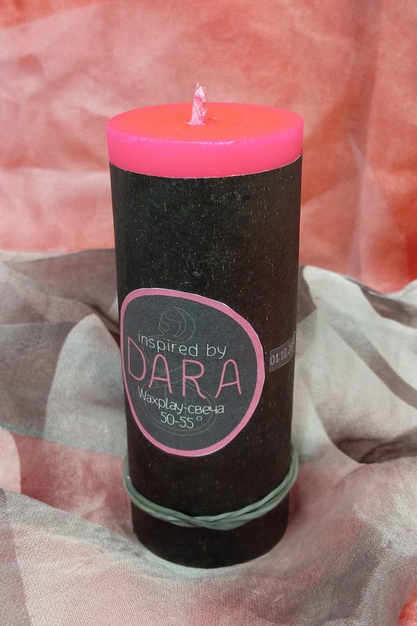 Свеча Wax Play 50-55°С, светится в УФ, ручная работа, 150 г