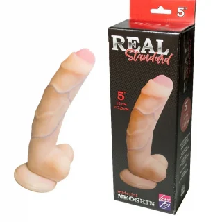 Фаллоимитатор REAL Standard 1, Неоскин, 18 см