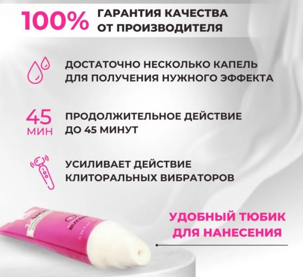 Возбуждающая сыворотка мощного действия 12 VOLT Clitoral Stimulant (10 мл)