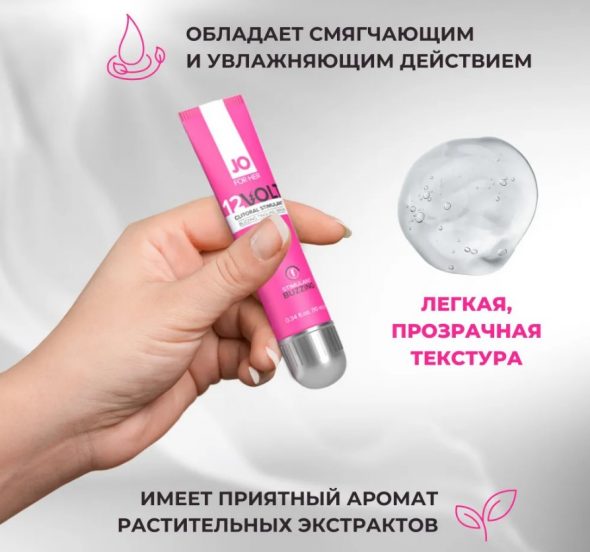 Возбуждающая сыворотка мощного действия 12 VOLT Clitoral Stimulant (10 мл)