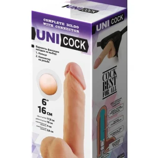 Насадка на харнесс UNICOCK 6", L 180 мм, D 40 мм