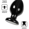Анальная втулка TOYFA POPO Pleasure Cetus β, PVC, черная, 13 см, Ø 6,8 см