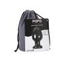 Анальная втулка TOYFA POPO Pleasure Cetus β, PVC, черная, 13 см, Ø 6,8 см