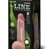 Фаллоимитатор на присоске F LINE L 210 мм D 50 мм
