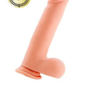 Реалистичный фаллоимитатор RealStick Elite Porter, TPR, телесный, 23,5 см