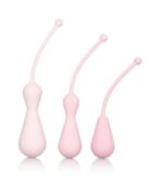 Набор вагинальных кегель из силикона Kegel Training Kit розовый