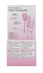 Набор вагинальных кегель из силикона Kegel Training Kit розовый